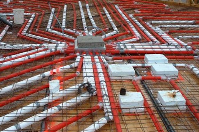 Racire incalzire cu aer in placi de beton [11]