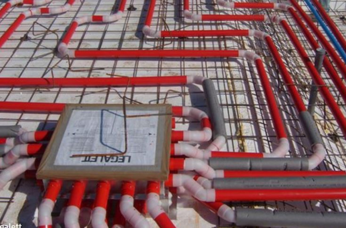 Racire incalzire cu aer in placi de beton [10]