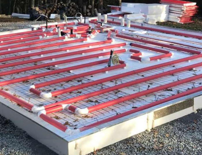 Racire incalzire cu aer in placi de beton [12]
