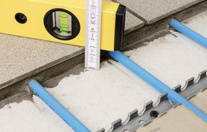 Ground heat exchanger and capillary heating and cooling through floors, walls, ceilings [35]