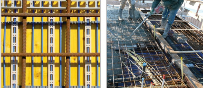 Ground heat exchanger and capillary heating and cooling through floors, walls, ceilings [36]