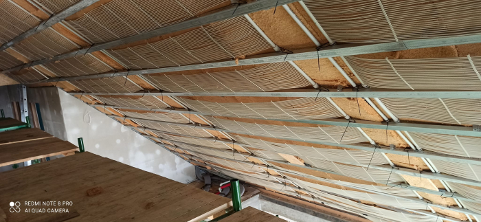 Ground heat exchanger and capillary heating and cooling through floors, walls, ceilings [17]