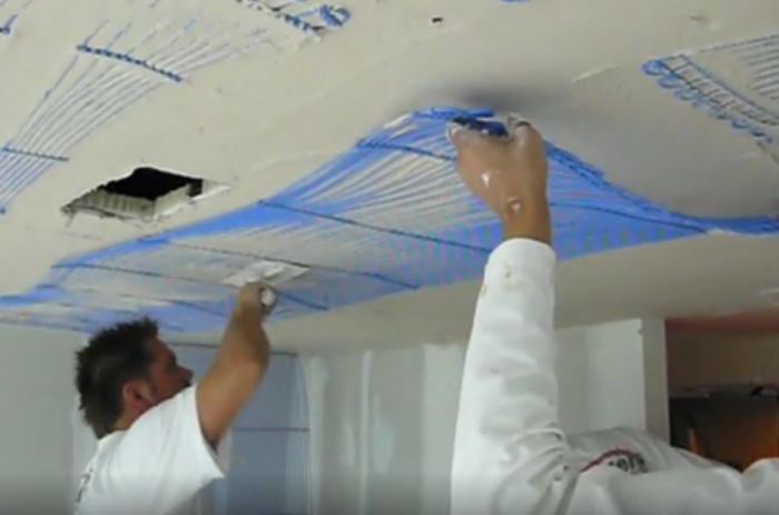 Ground heat exchanger and capillary heating and cooling through floors, walls, ceilings [27]