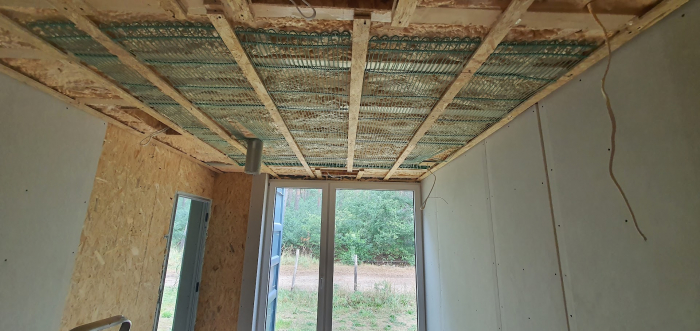 Ground heat exchanger and capillary heating and cooling through floors, walls, ceilings [18]
