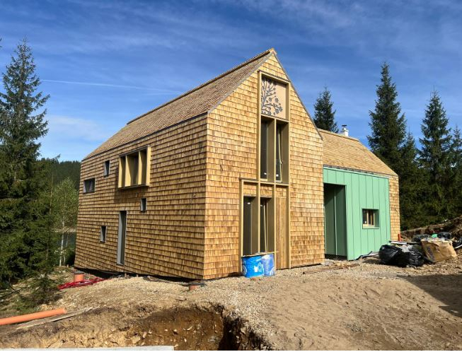 Acacia and oak wood shingles [11]