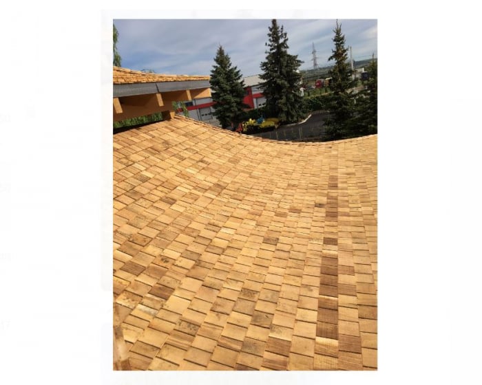 Acacia and oak wood shingles [12]