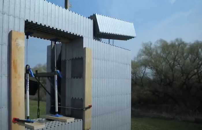 Sistem de constructie din cofraje pierdute din polistiren si beton [7]