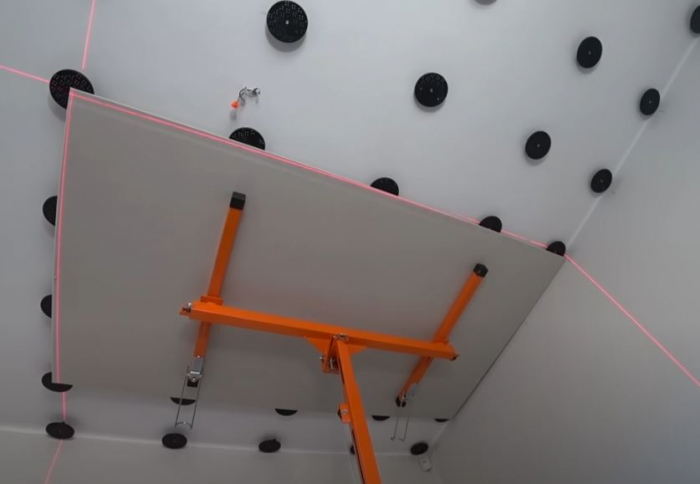 Sistem de fixare a plăcilor, fara profile metalice [29]
