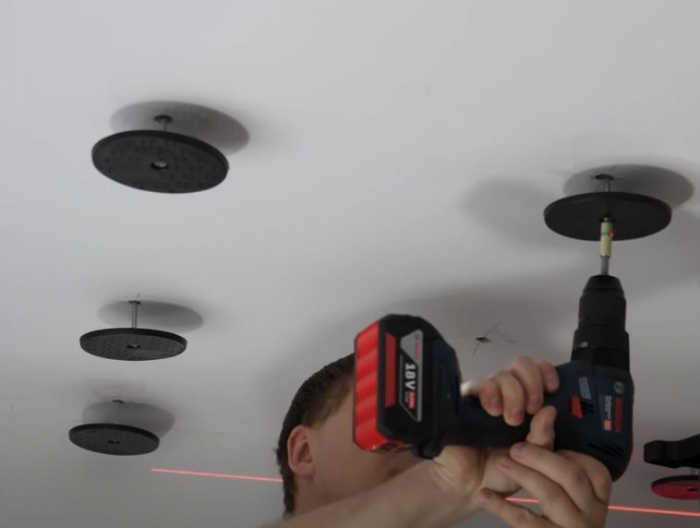 Sistem de fixare a plăcilor, fara profile metalice [26]
