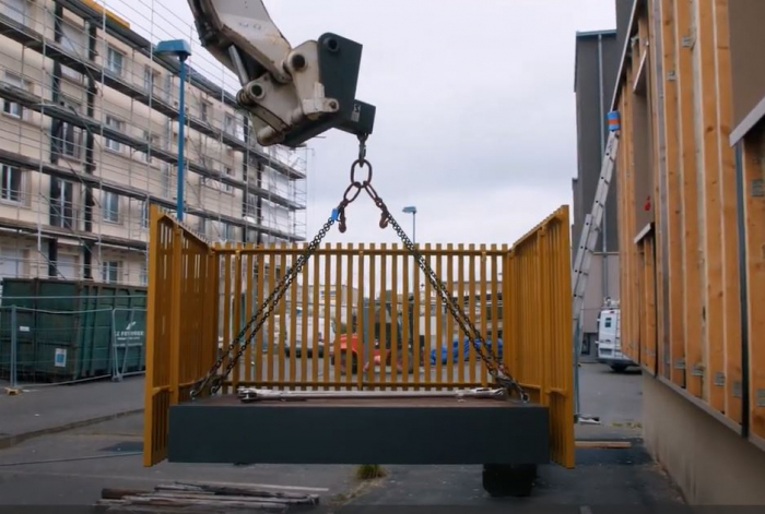 Sistem prefabricat de balcon ușor in consola [8]