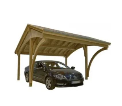 Pergolas and terraces made of glued laminated wood [16]