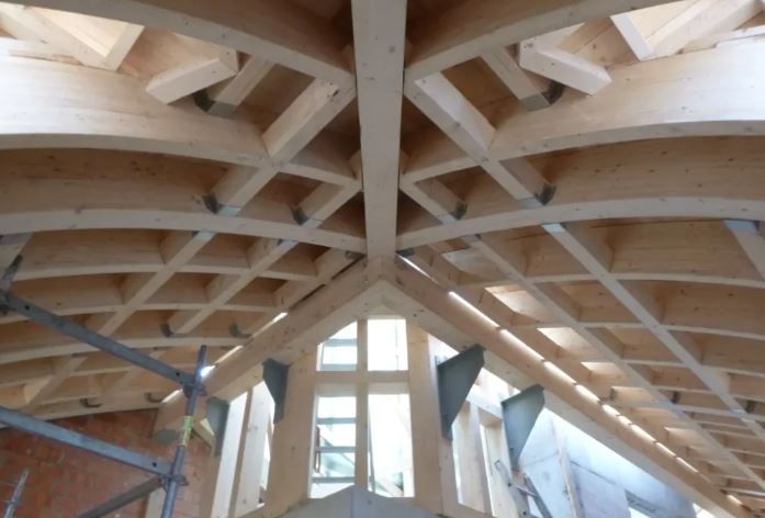 Pergolas and terraces made of glued laminated wood [6]
