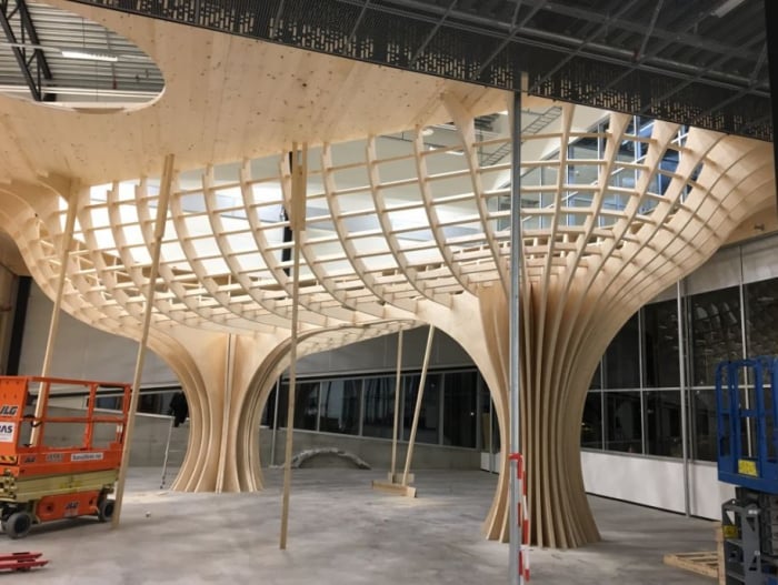 Pergolas and terraces made of glued laminated wood [11]