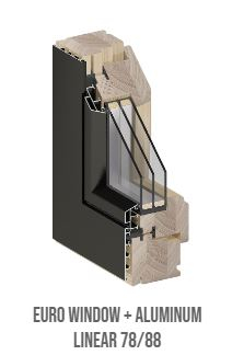 Tamplarie lemn stratificat  cu exterior Aluminiu [4]