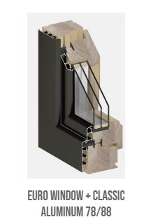 Tamplarie lemn stratificat  cu exterior Aluminiu [5]