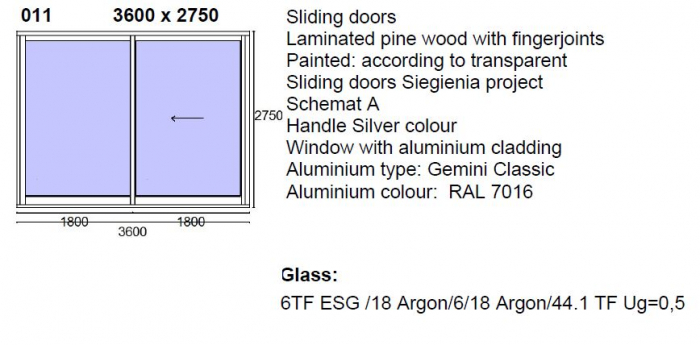 Tamplarie lemn stratificat  cu exterior Aluminiu [15]