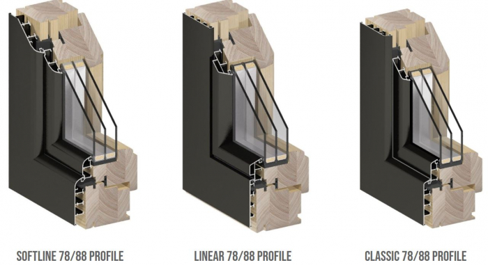 Tamplarie lemn stratificat  cu exterior Aluminiu [2]