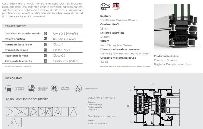 Tamplarie PVC, aluminiu, lemn-aluminiu [13]