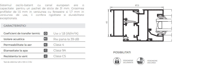 Tamplarie PVC, aluminiu, lemn-aluminiu [9]
