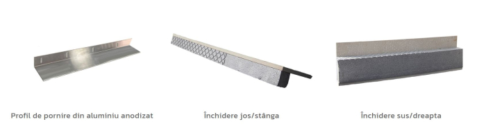 Termosistem exterior din polistren , vata bazaltica sau aerogel cu placare ceramica preinstalata [5]