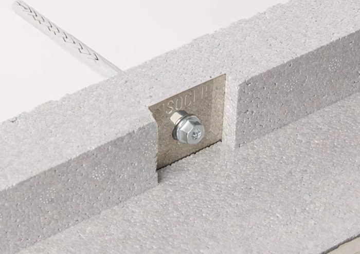 Termosistem exterior din polistren , vata bazaltica sau aerogel cu placare ceramica preinstalata [20]