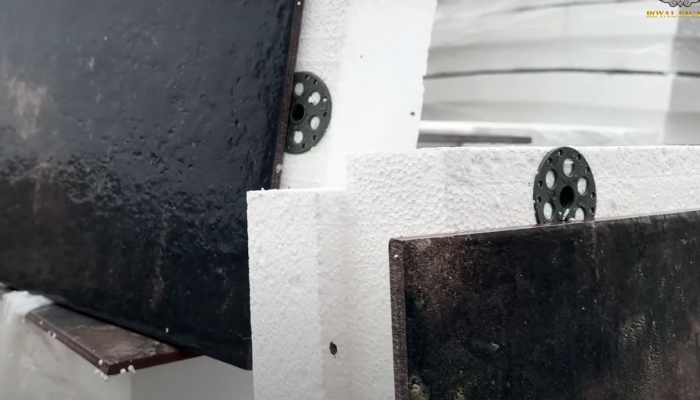 Ceramic-plated tongue and groove thermal system [15]