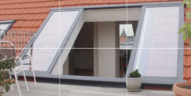 Sliding aluminum attic doors and windows [12]