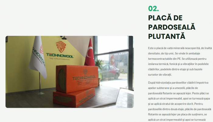 Vata bazaltica Technowool [8]