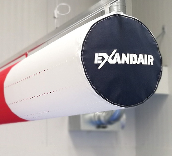 Ventilatie cu conducte de aer textile [6]