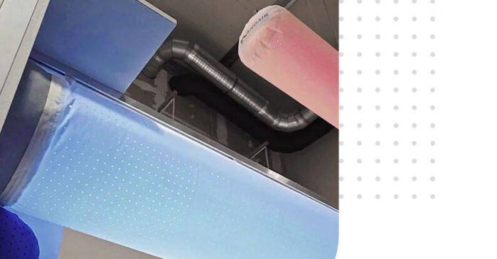 Ventilatie cu conducte de aer textile [12]