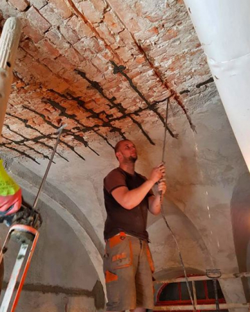 Bare elicoidale fixare pereti , reparatii zidarie [26]