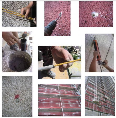 Bare elicoidale fixare pereti , reparatii zidarie [38]