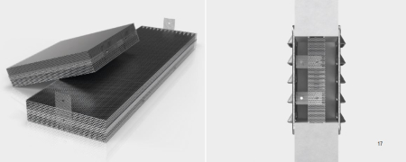 Grile de ventilație respirabile rezistente la foc [1]