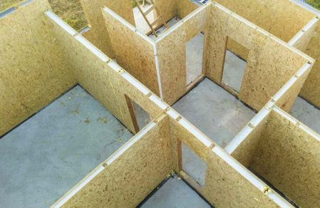 Case de lemn in sistem panouri SIP [14]