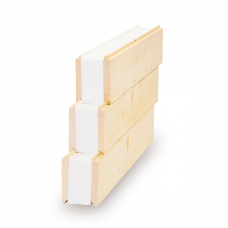 Sisteme de case - Case de lemn in sistem panouri tip profile SIP