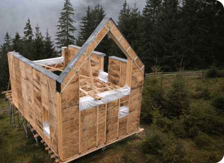 Case prefabricate din panouri de paie [15]