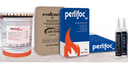 Industrial - Mortare antifoc cu perlita si vermiculita