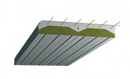 Produse metal - Cofraj, placa, metalica, pierdut, coada, randunica renovare cladiri Tabla cutata amprentata pentru plansee colaborante