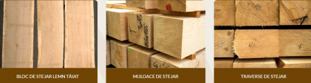 Produse metal - Produse din stejar, grinzi, scanduri, traverse tren tip CFR