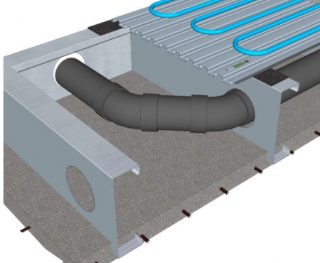 Produse metal - Plafoane din grinzi metalice, cofraje metalice pierdute  si beton