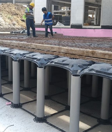 Fundație - Cofraje pierdute  pentru fundatii ventilate