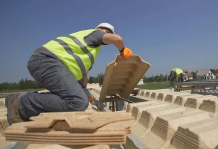 Lost formwork for prestressed ceilings [2]