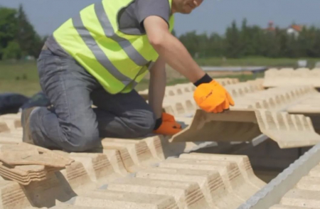 Lost formwork for prestressed ceilings [11]