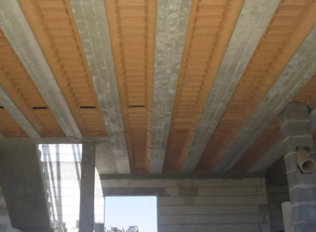 Lost formwork for prestressed ceilings [4]