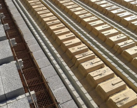 Lost formwork for prestressed ceilings [7]