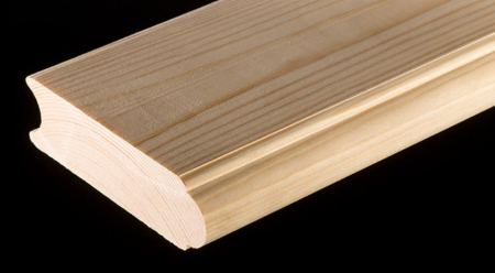 Softwood flooring with tongue and groove joints, thickness 15 - 40 mm [8]
