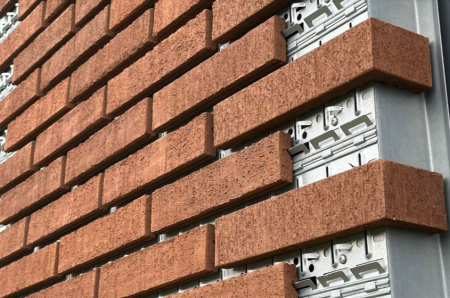 Fatada ventilata structura aluminiu si placari caramida [6]