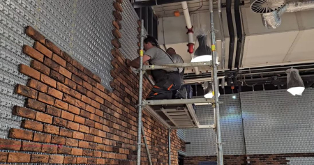 Fatada ventilata structura aluminiu si placari caramida [9]