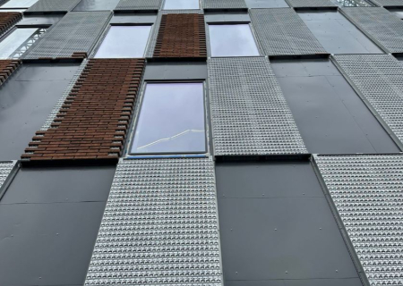 Fatada ventilata structura aluminiu si placari caramida [2]