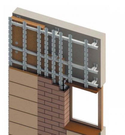 Fatada ventilata cu caramida aparenta [12]